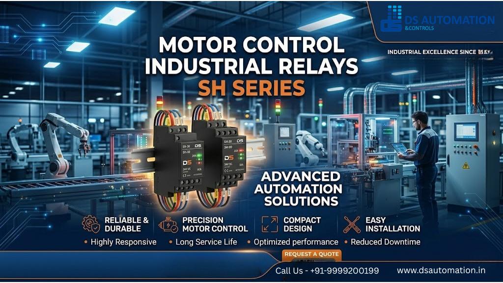 Fuji Motor Control Industrial Relays SH Series
