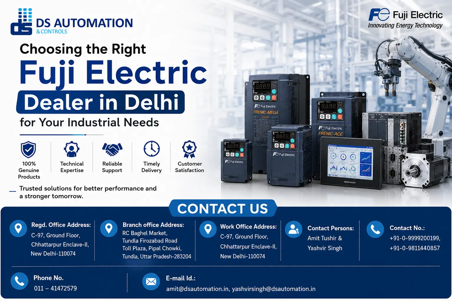 Fuji Electric dealer in Delhi