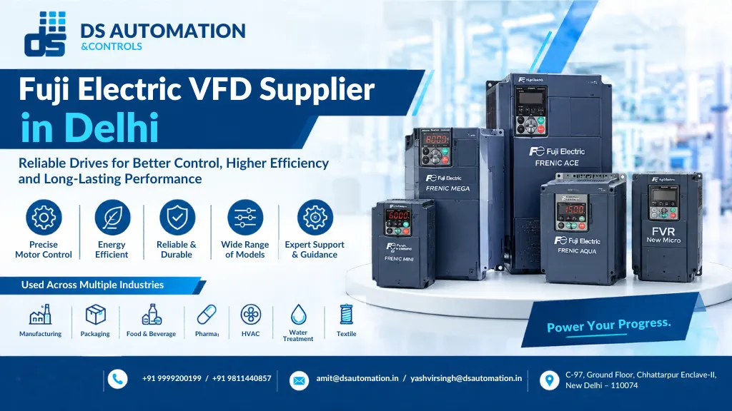 Fuji Electric VFD Supplier in Delhi