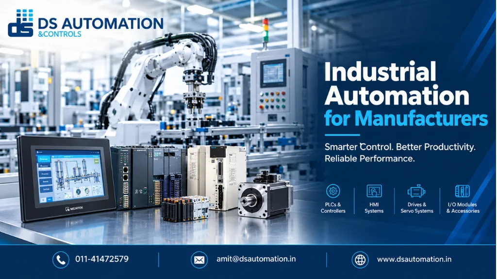 Industrial automation for manufacturers